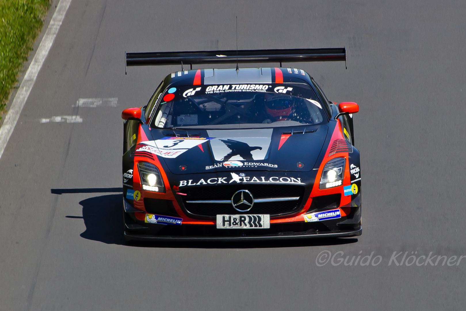 Black Falcon Mercedes SLS AMG GT3 VLN#4 2014 Nürburgring