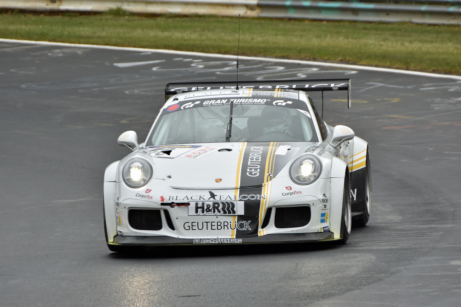 Black-Falcon Porsche