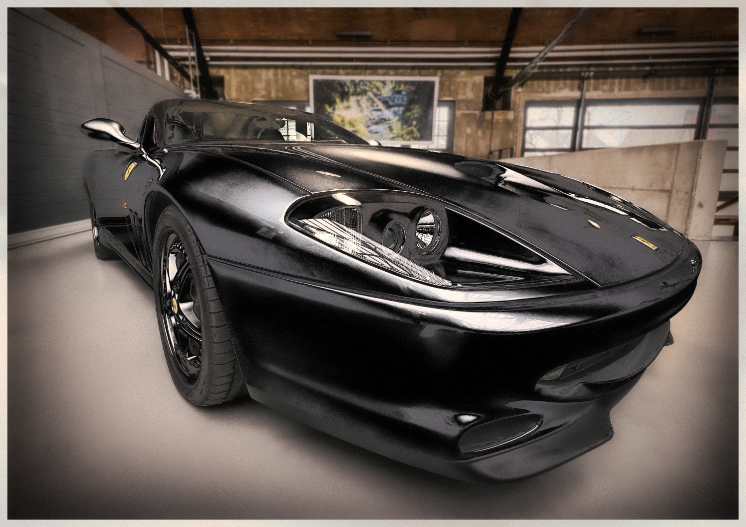 Black Ferrari 