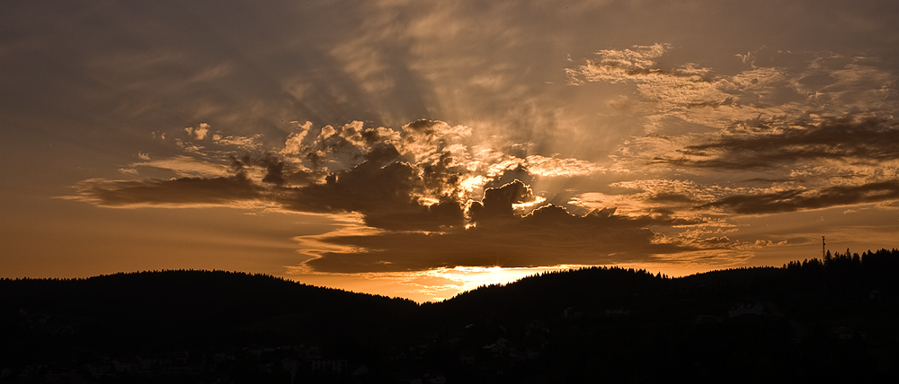 Black Forest Sunset