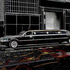 Black limousine.....