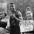 Black Lives Matter im strömenden Regen