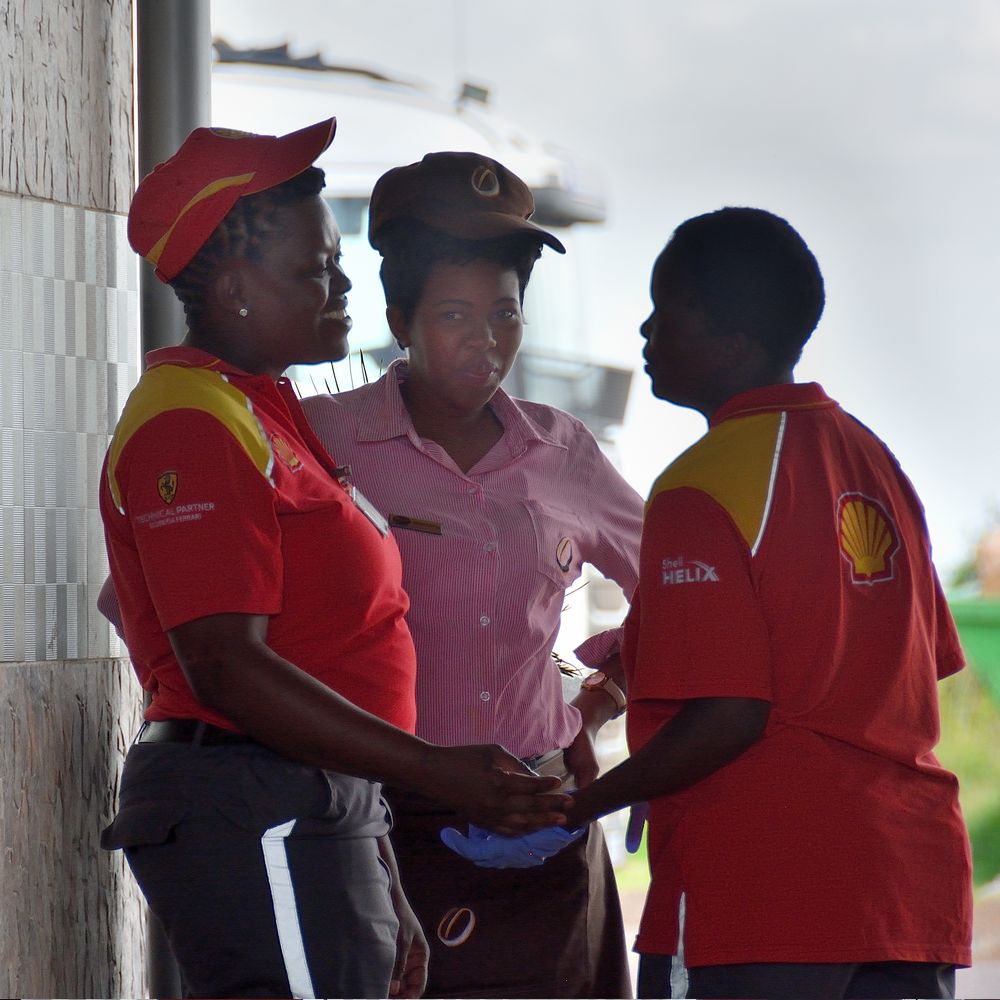 Black Magic Woman III - Staff at the Petrol Station