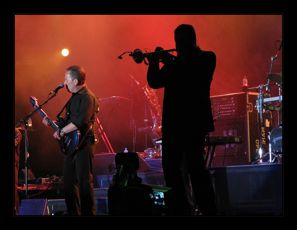 black man playing the trumpet