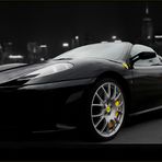 Black Night Ferrari