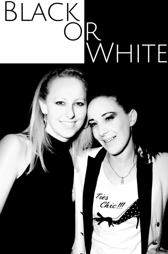 Black or white