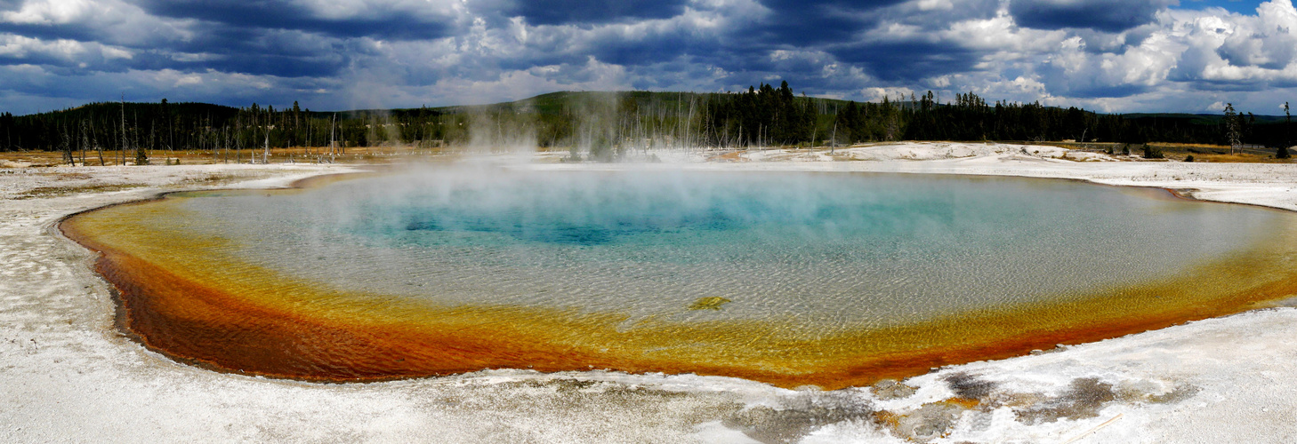 Black Sand Basin - Sunset Lake