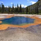 Black Sand Basin, Yellowstone National Park, Wyoming, USA