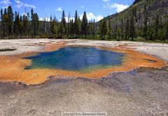 Black Sand Basin, Yellowstone National Park, Wyoming, USA