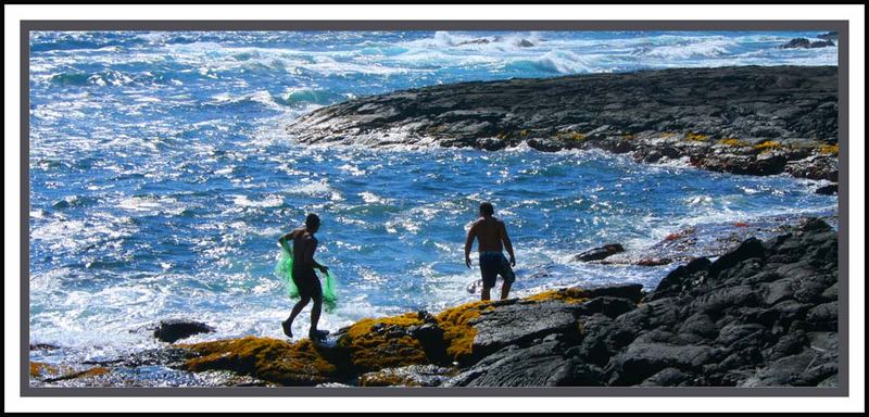 Black Sand Beach, Big Island Hawaii