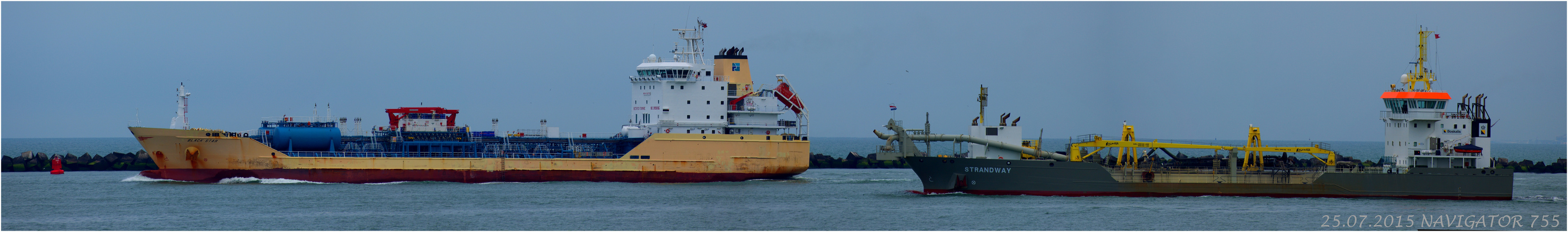 BLACK STAR / Oil/Chemical Tanker / Rotterdam / Bitte scrollen!