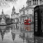 Black telephone box