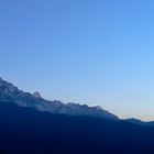 Black to Blue - Sunrise in the Himalaya Alpine