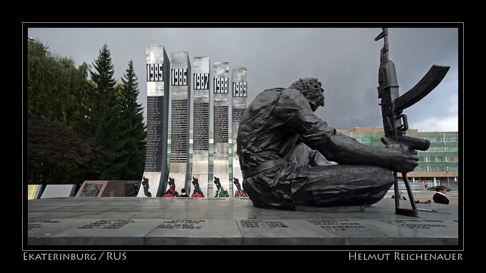 Black Tulip War Memorial I, Ekaterinburg / RUS