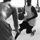 black vs. white-venice beach (california)