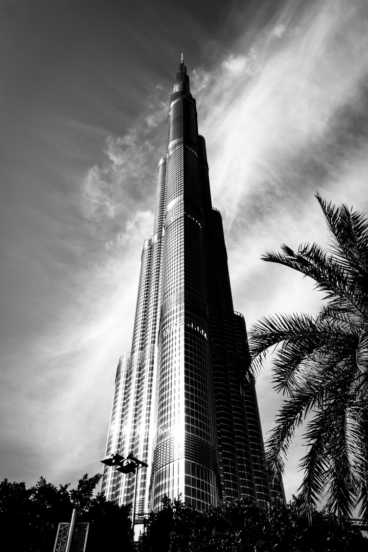 Black & White Burj Kalifa