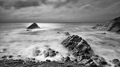 Black & White Landscape Cornwall 2015