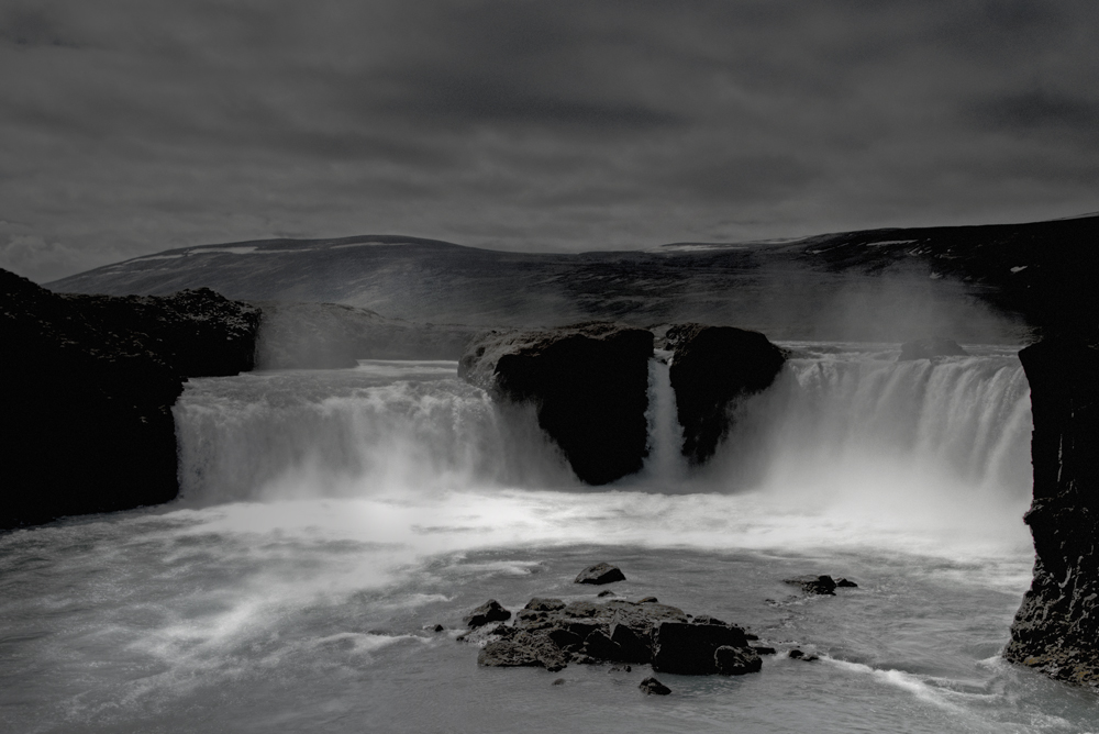 black-white of iceland I