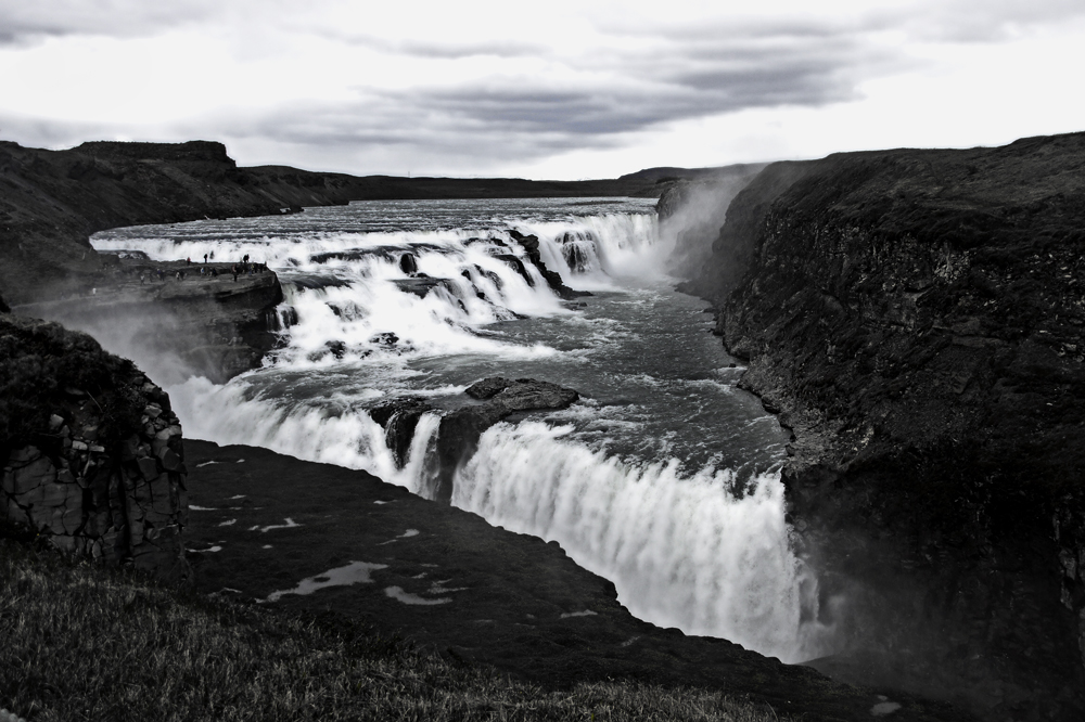 black-white of iceland IV