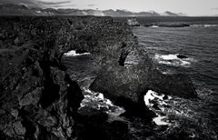 black-white of iceland VI