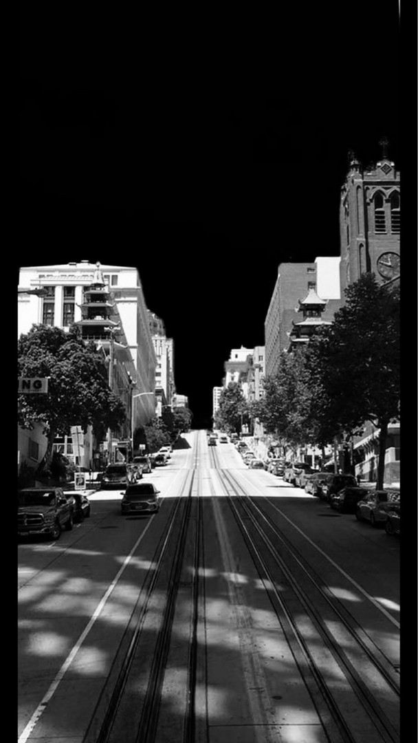 black & white, san francisco