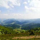 blackforest in spring - view from belchen