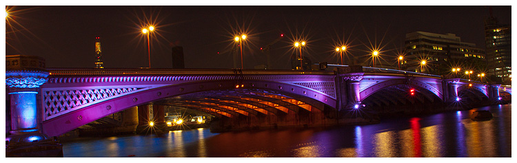 Blackfriars Bridge @ Night