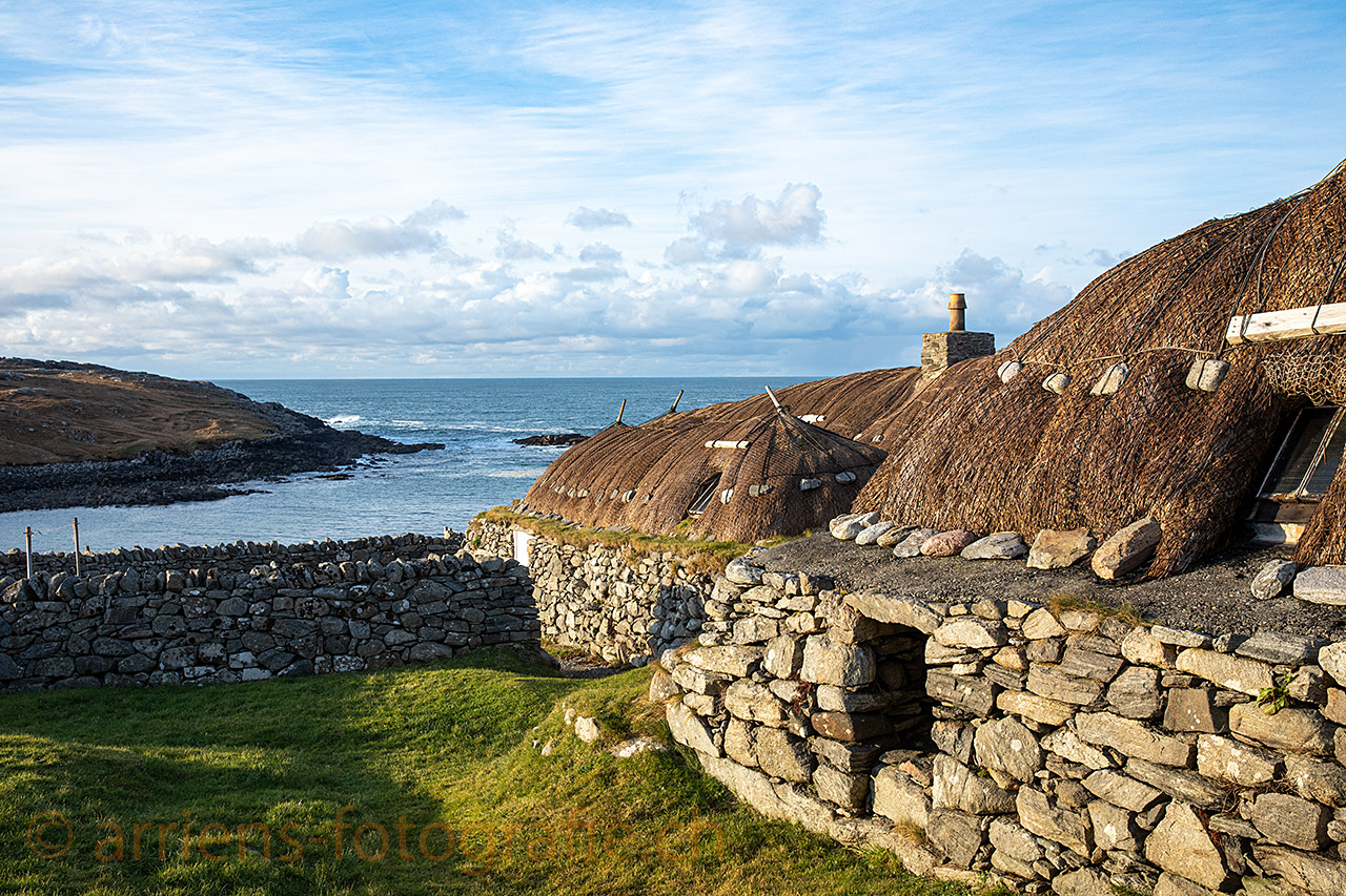 Blackhouses in Gearrannan