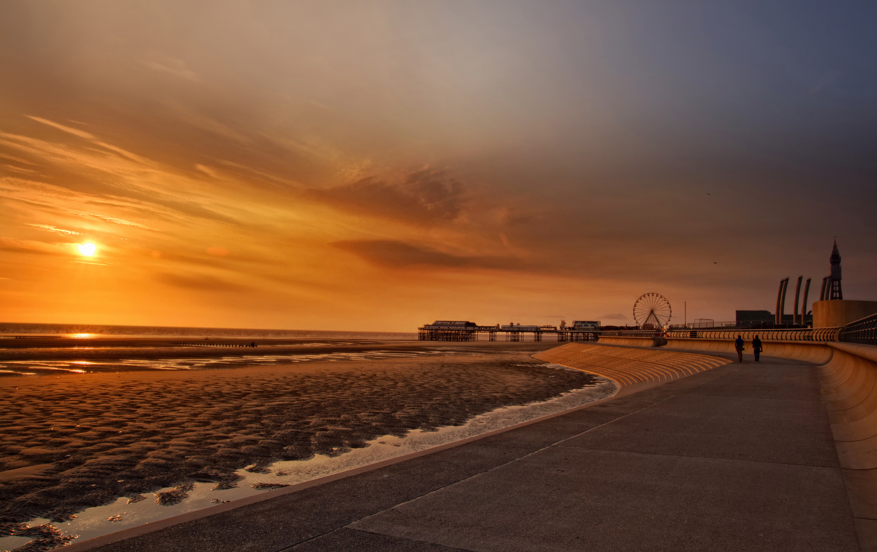 Blackpool promenade