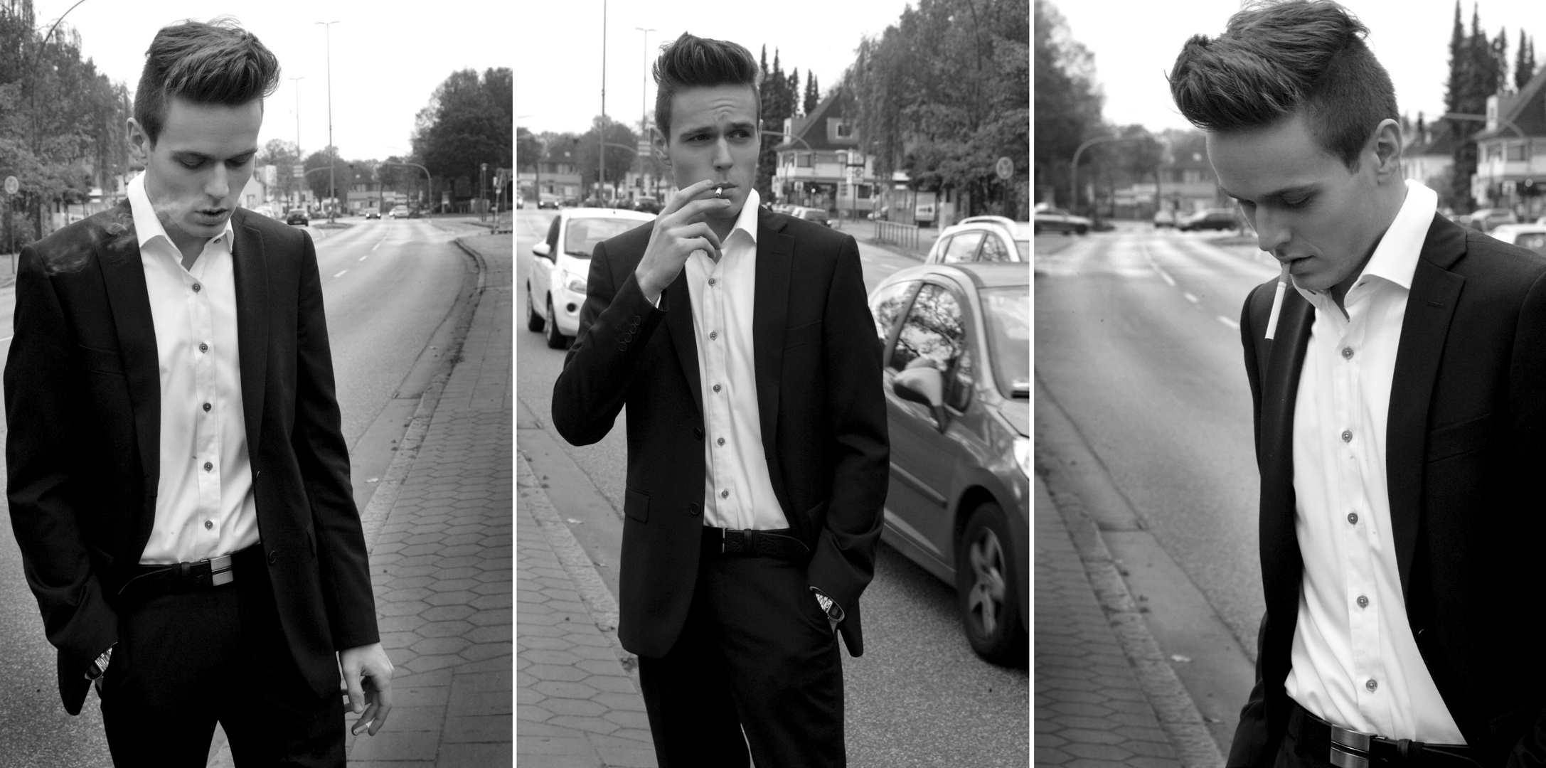 Black&White Serie a la James Dean