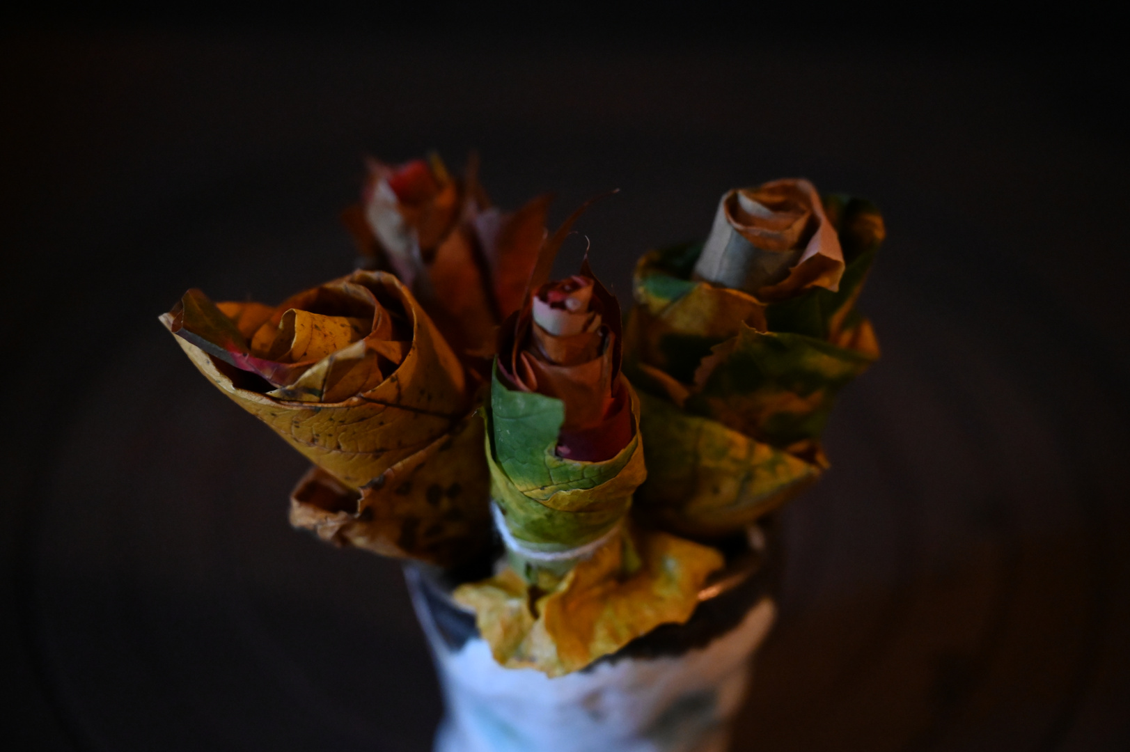 Blätter-Rosen