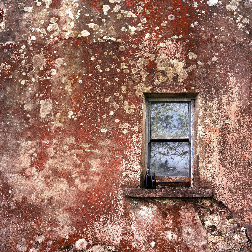 Bläulicher Spiegel in Rosé