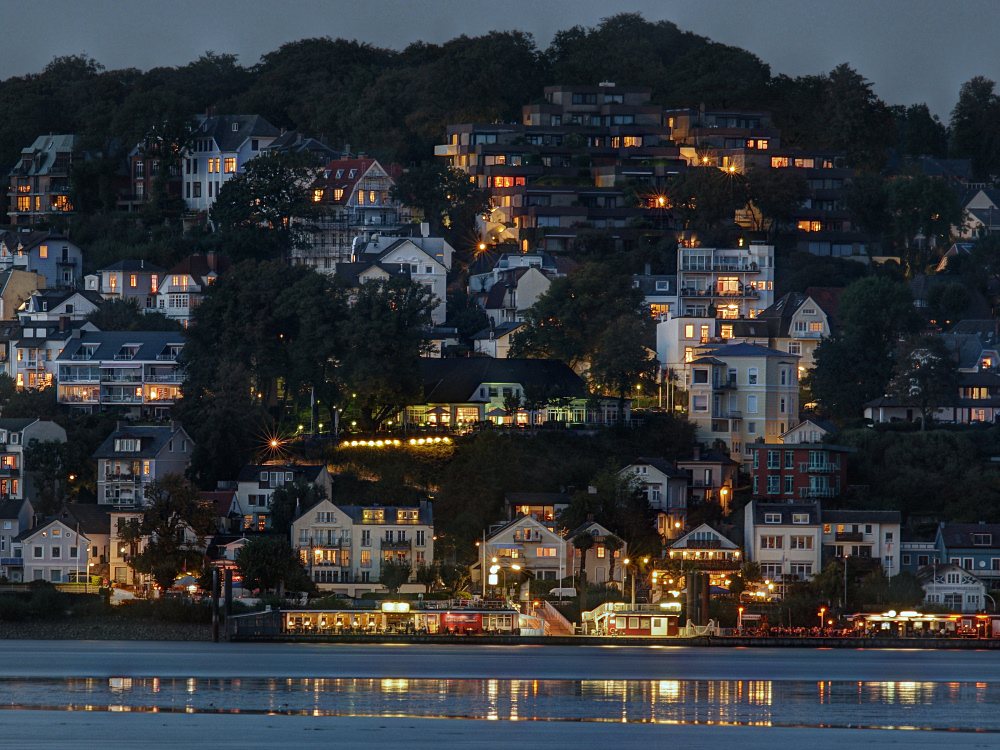 Blankenese am Abend