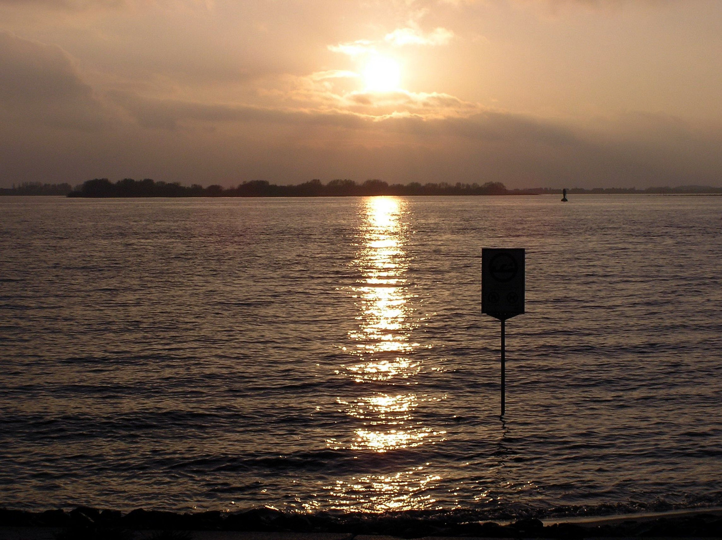 Blankenese Sonnenuntergang