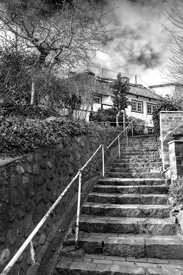 Blankenese - Treppe zum Fischerhaus 