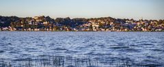 Blankenese von der anderen Seite der Elbe