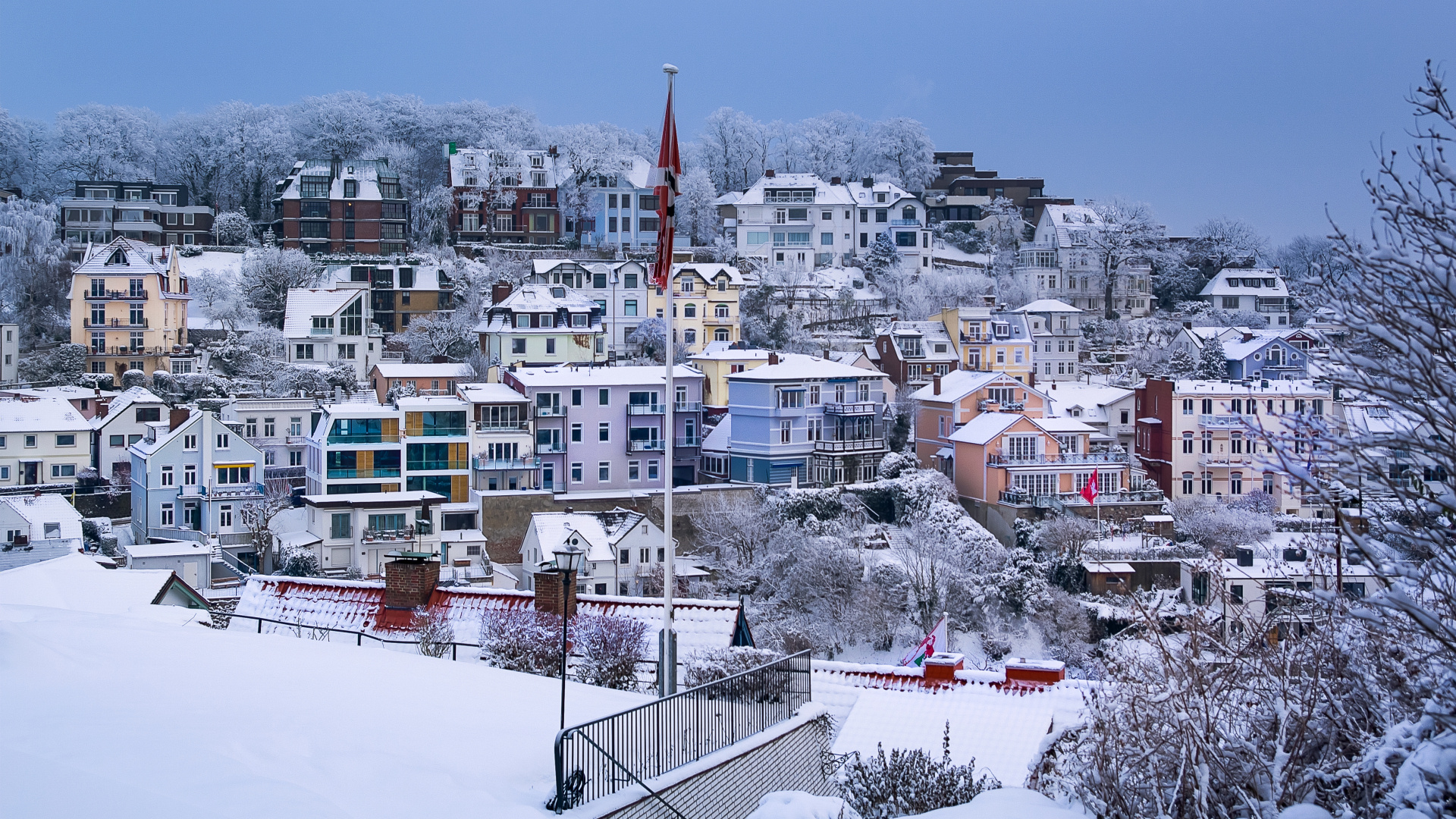 Blankeneser Winterlandschaft