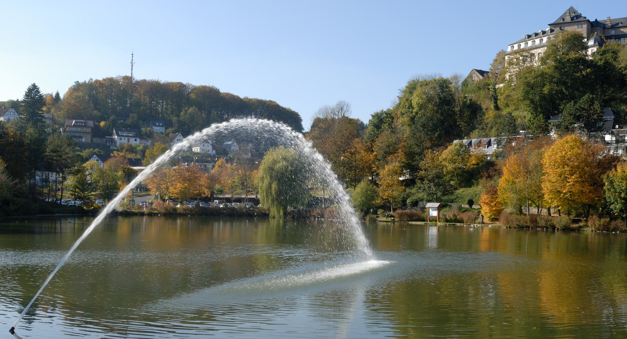 Blankenheimer Weiher mit Burg!