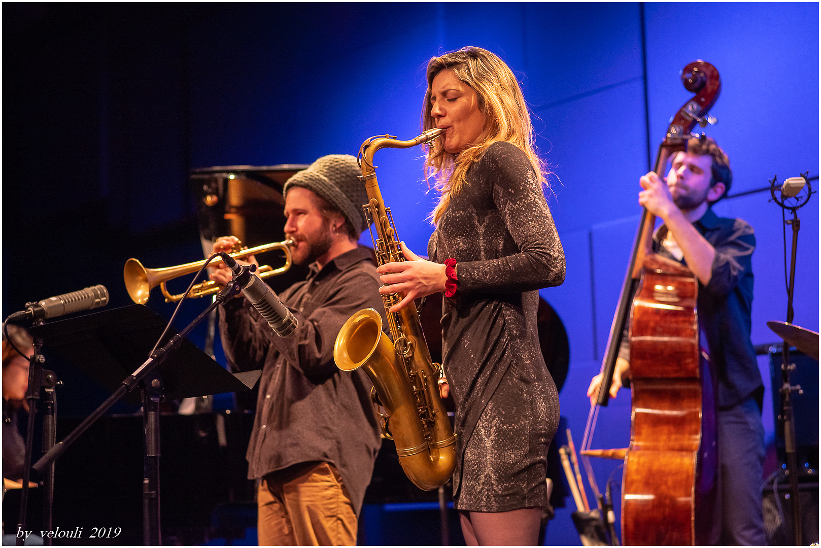 Blasen auf dem JazzCampus Basel