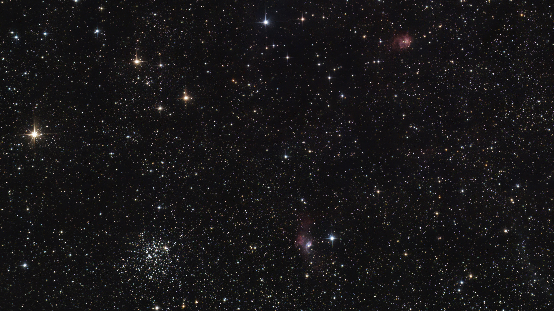 Blasennebel_NGC-7635_offener Sternhaufen M52