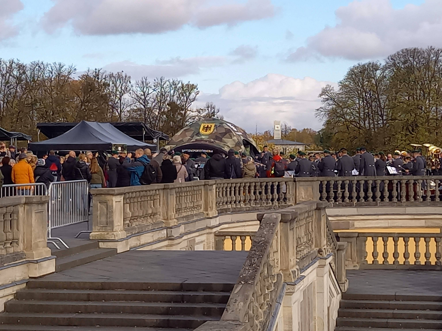 Blasmusik am Schloss Brühl