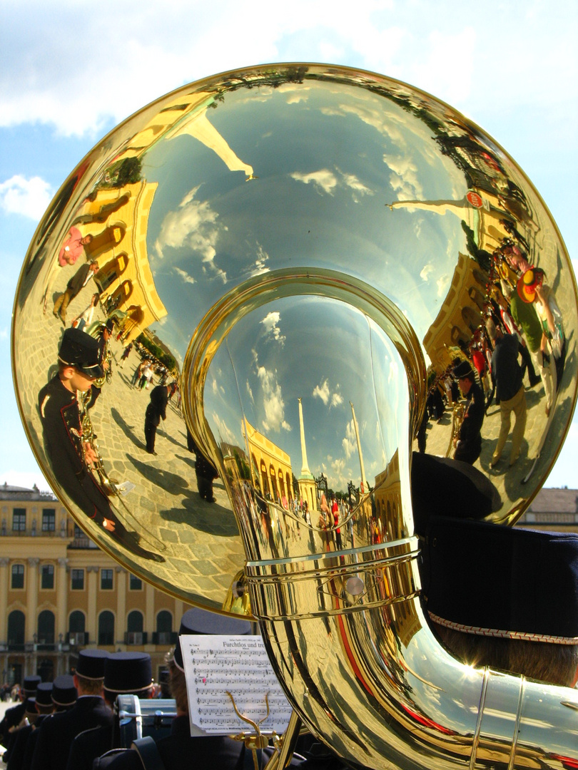 Blasmusikfest im Schloss Schönbrunn