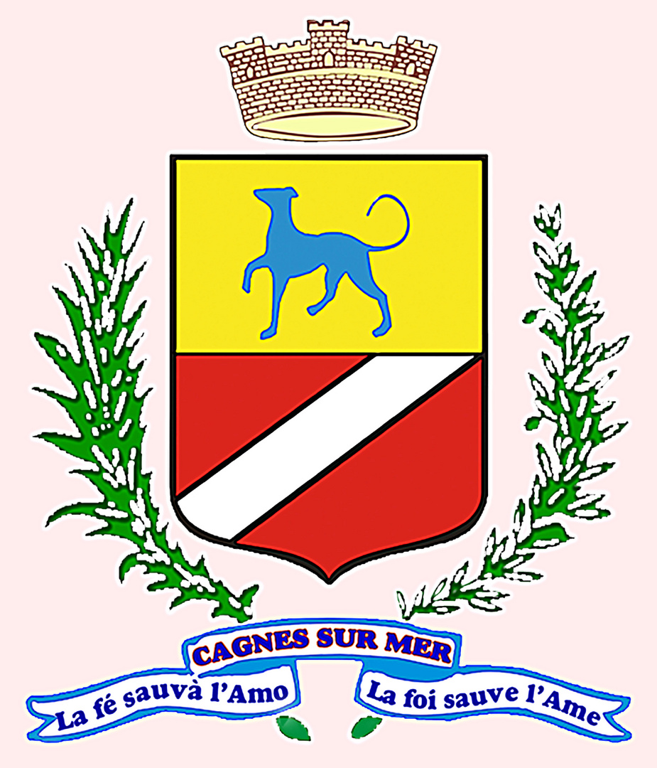 Blason de Cagnes sur mer