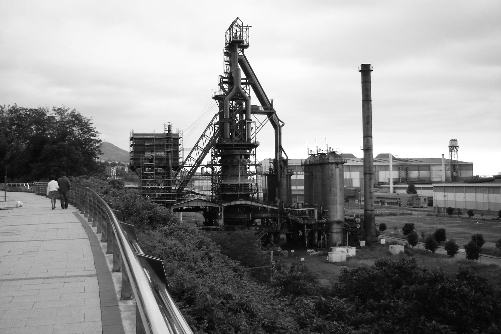 Blast furnace in Sestao; Bilbao-Northern Spain.