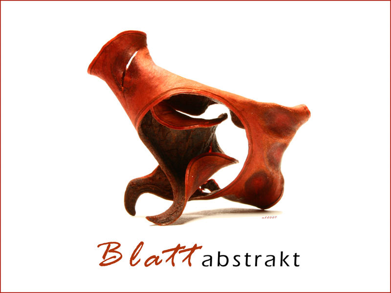 Blatt abstrakt