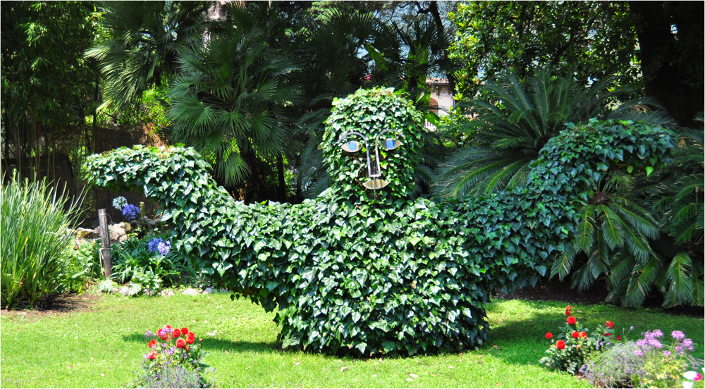 Blattskulptur Von Andre Heller Foto Bild Landschaft Garten