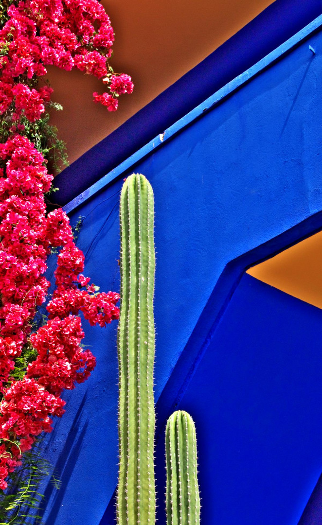 Blau 2 - Jardin Majorelle in Marrakesch