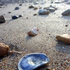 Blau am Strand 