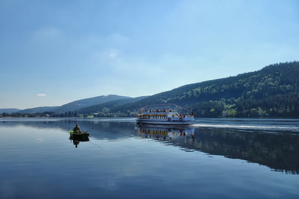 Blau am Titisee