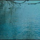 Blau des Wassers